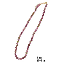 Naszyjnik z kamieni [turmalin mix] - MF41067